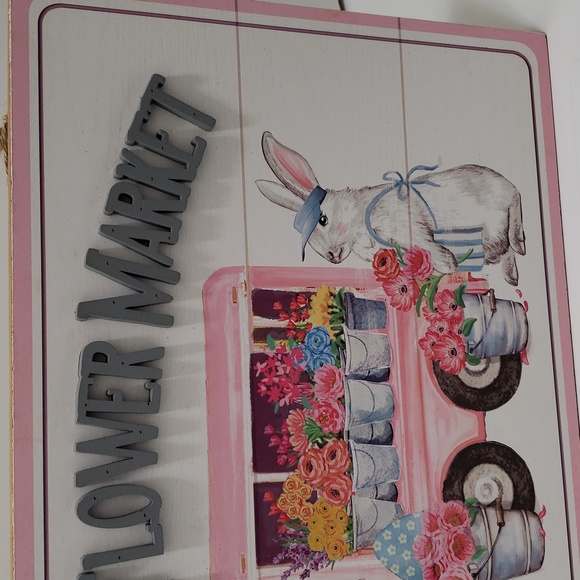 NWT Home Decor Sign for Door, Wall or Table Top Wooden Sign - Picture 3 of 9